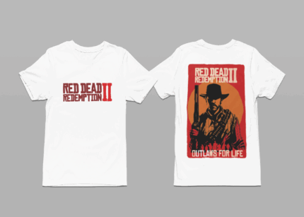 RED DEAD REDEMPTION 2 TITLE FRNT+MORGANE PIC HG W T-Shirt