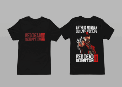 RED DEAD REDEMPTION 2 TITLE FRNT+MORGANE HG+OLFL B T-Shirt