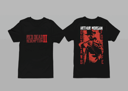 RED DEAD REDEMPTION 2 TITLE FRNT+MORGANE HG+OLFL B1 T-Shirt