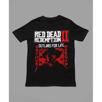 RED DEAD REDEMPTION 2 MORGANE SIL+TITLE1 T-Shirt