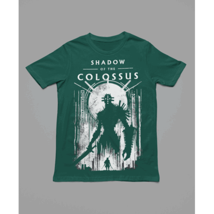 SHADOW OF THE COLOSSUS COLOSS STND+PRTG2 GR T-Shirt