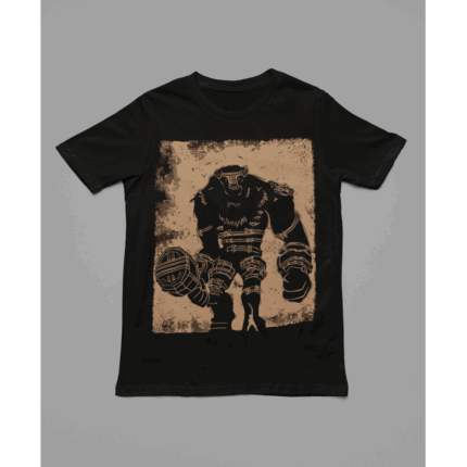 SHADOW OF THE COLOSSUS coloss sil Brown T-Shirt